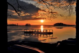 Jari Korpelan valokuva ”Auringon silta” on mukana kotiseutumuseon näyttelyssä.