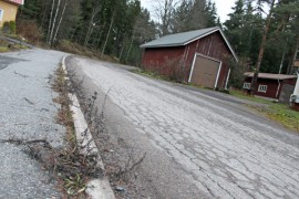 Pahoin rappeutunut Perkontie laitetaan lietolaisten toimesta kuntoon ensi vuonna.