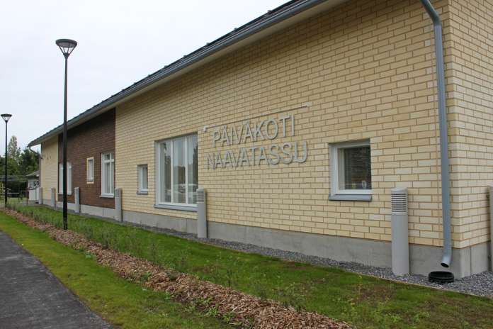 Päiväkoti Naavatassu suljettiin koronavirustartunnan vuoksi. Tilanteen selkiytyessä päivähoitoon pääsevät palamaan ne, joita ei ole asetettu karanteeniin. Kuva: AVL:n arkisto / Anne Jaakkola-Tuominen