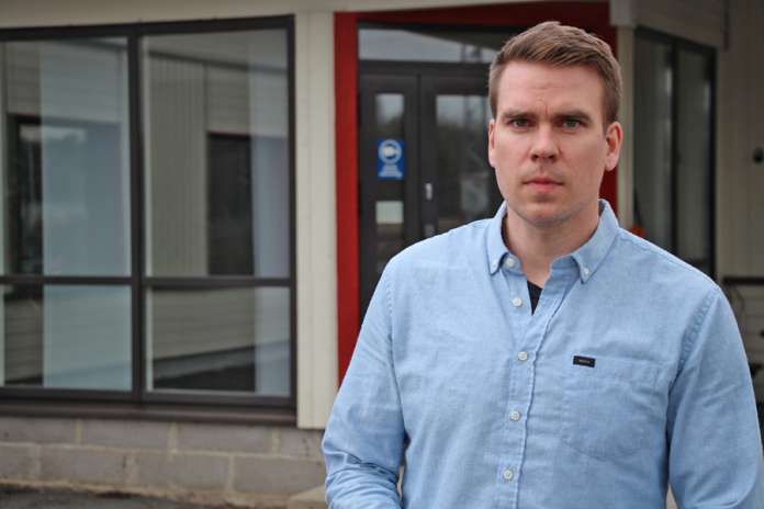 Jussi Raikko kuvaa urheilutermein, että hänellä on Hydoringin toimitusjohtajana kotikenttäetu. (Kuva: Jorma Kaarto)