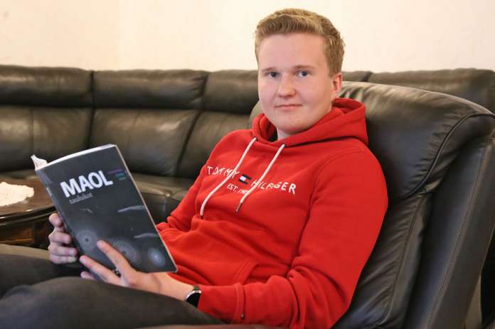 Leevi Lehtovaaran tähtäin on diplomi-insinöörin koulutuksessa Tampereella tai Turussa. (kuva: Asko Virtanen)