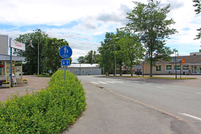 Oripäässä huono-osaisuusindeksi on korkealla, vaikka työttömyys on vähäistä. Kuvassa on Oripään keskustaa.