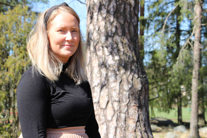Karoliina Lahdes sanoo aina olleensa etunimeensä hyvin tyytyväinen. Se tunnetaan ja osataan lausua myös ulkomailla.