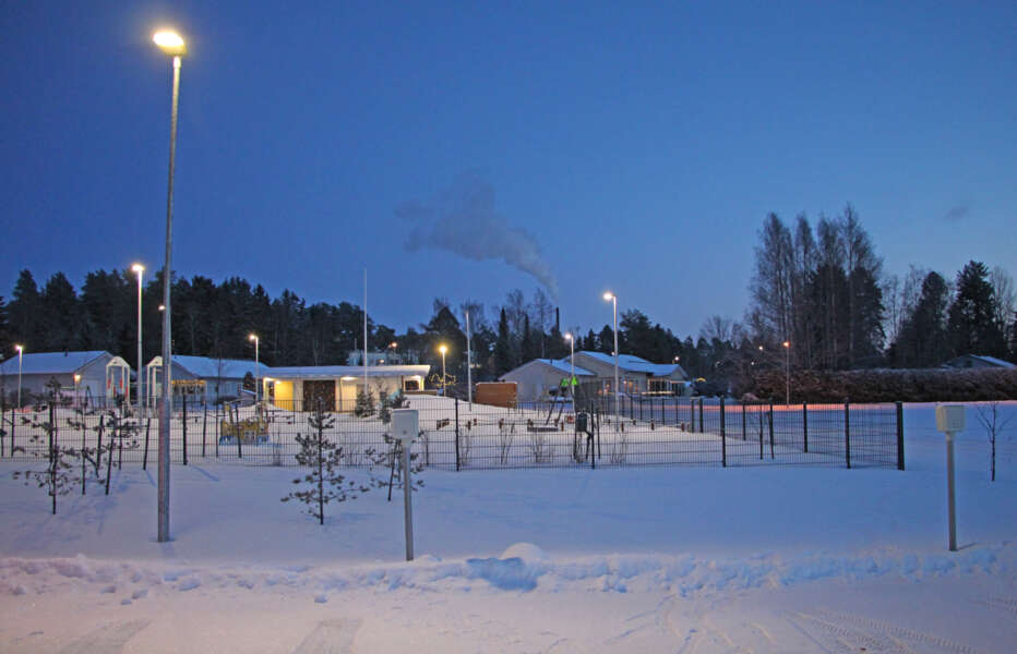 Yläneen Nissiläntien varren pientalomiljöössä saattaa tulevaisuudessa olla myös minitaloja.