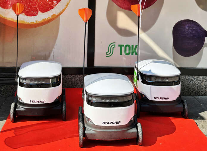 Koeajot on suoritettu onnistuneesti ja Auran S-market pääsee aloittamaan ruoan robokuljetukset keskiviikkona 21.5.