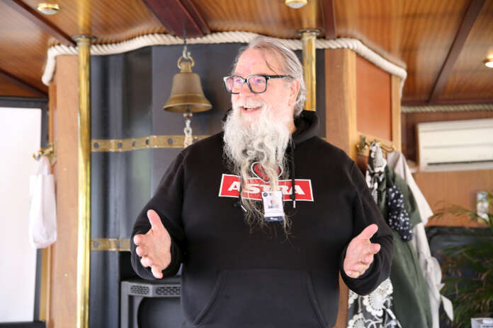 Olli Järvenkylä on toiminut elokuun lopussa päättyvän Aurajoen tarinat heräävät eloon -hankkeen hankekoordinaattorina.