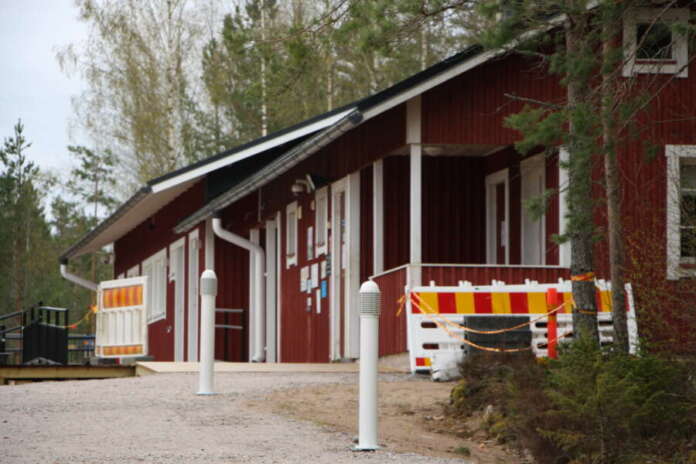 Palaisten sauna ja uimaranta ovat marttilalaisten suosiossa.