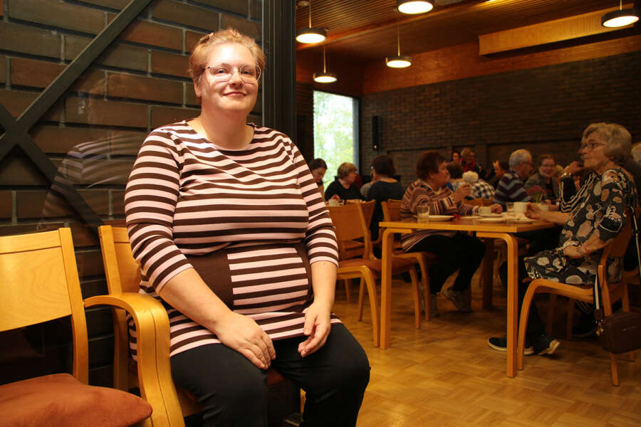 Katja Korpelalle on jäänyt hyviä muistoja seurakunnan kerhoista ja muskarista. Hän kävi niissä, kun perheen lapset olivat pieniä.